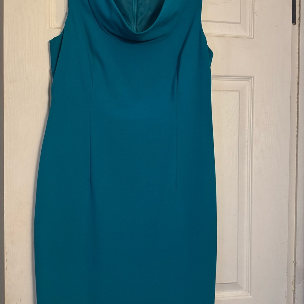 Calvin Klein Teal Midi Dress